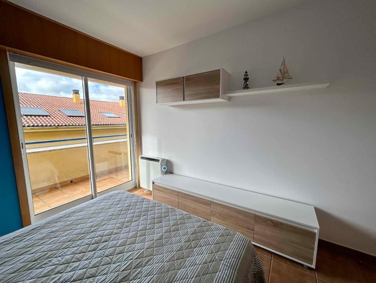 Apartamento Portosin Con Piscina Al Lado De La Playa Linteiros Bagian luar foto